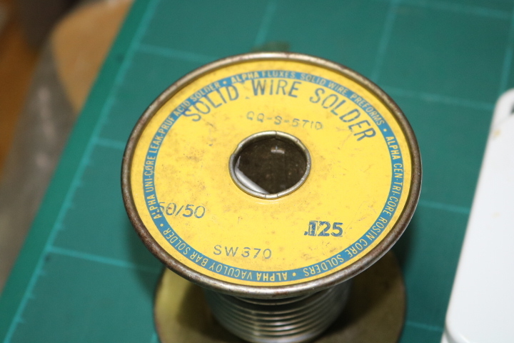 ALPHA SOLID WIRE SOLDER 131ｇ　 50/50 （ 、125インチ　径　）_画像3