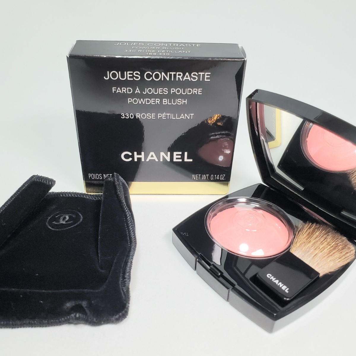 CHANEL シャネル ジュ コントゥラスト 330 ローズ ペティヤン（チークカラー）4ｇ 未使用品｜Yahoo!フリマ（旧PayPayフリマ）