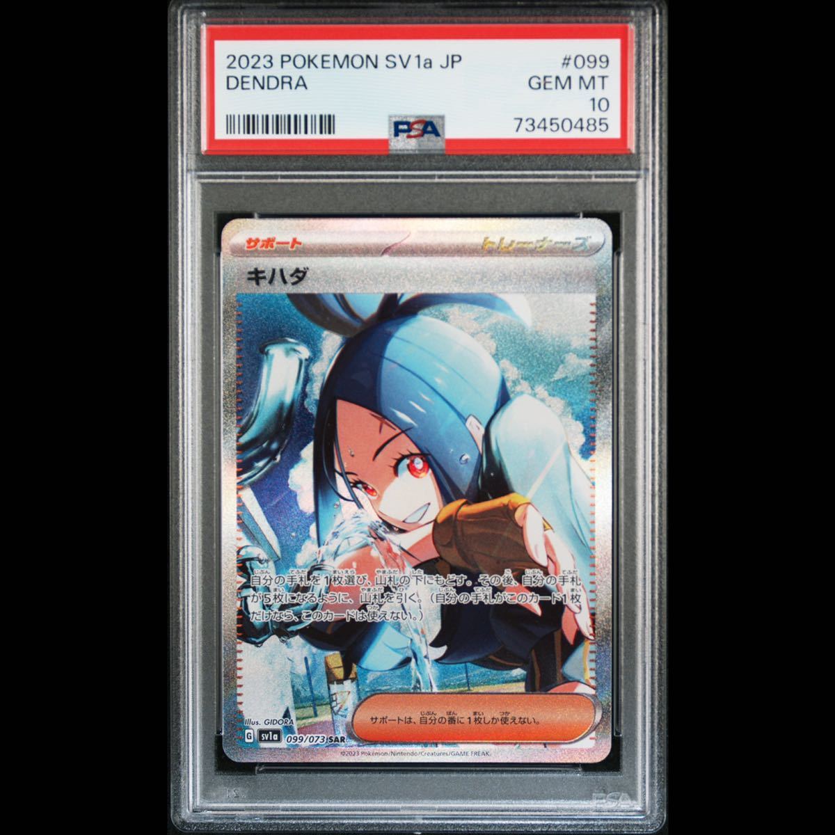 PSA10】キハダ SAR GEM MINT 最高評価 鑑定品 ポケモンカード ポケカ