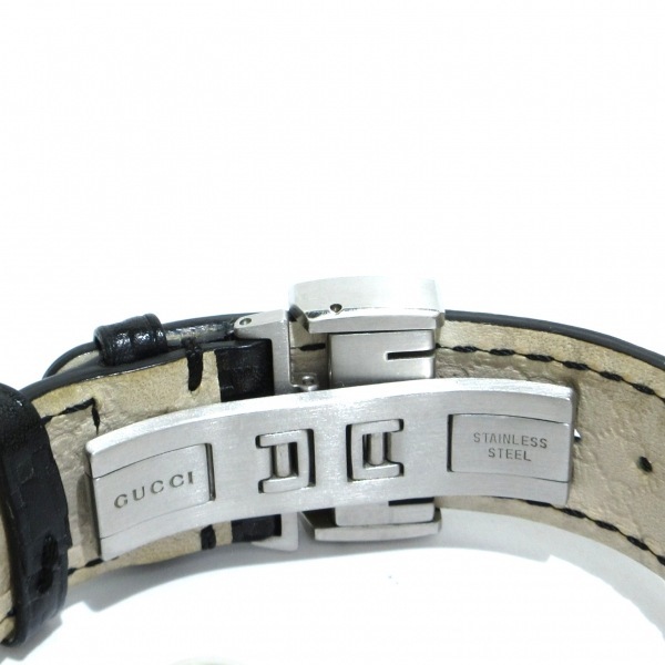 GUCCI(グッチ) 腕時計 Gタイムレス 126.2/YA126237 メンズ SS×革ベルト