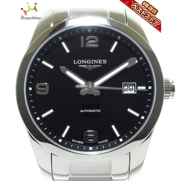 LONGINES(ロンジン) 腕時計■新品同様 - L2.785.4 メンズ 黒