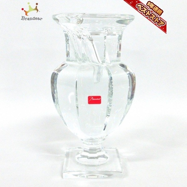 バカラ Baccarat ダークサイドフール クリスタルガラス クリア 花瓶
