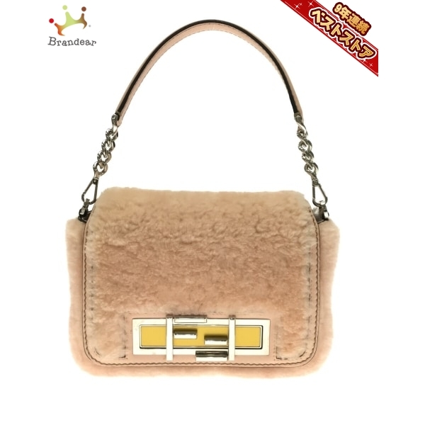 サイズ】 フェンディ FENDI ハンドバッグ 8BR757-5C1 3(トレ)バゲット