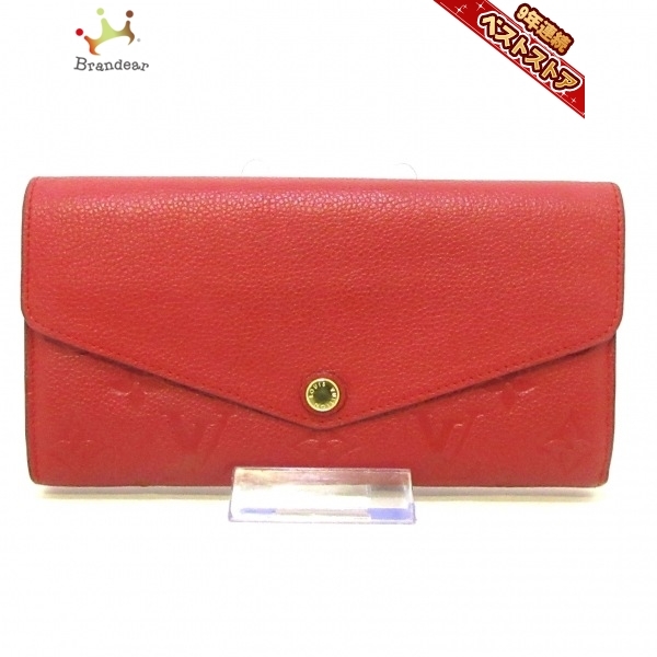 ルイヴィトン LOUIS VUITTON 長財布 M61181 ポルトフォイユ・サラ