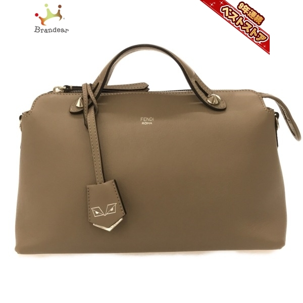 フェンディ FENDI ハンドバッグ 8BL124 バイザウェイ レザー ベージュ