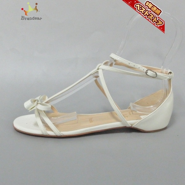 クリスチャンルブタン CHRISTIAN LOUBOUTIN サンダル 35 - エナメル