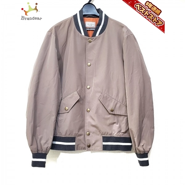 ブルネロクチネリ BRUNELLO CUCINELLI ブルゾン サイズ48 M - カーキ