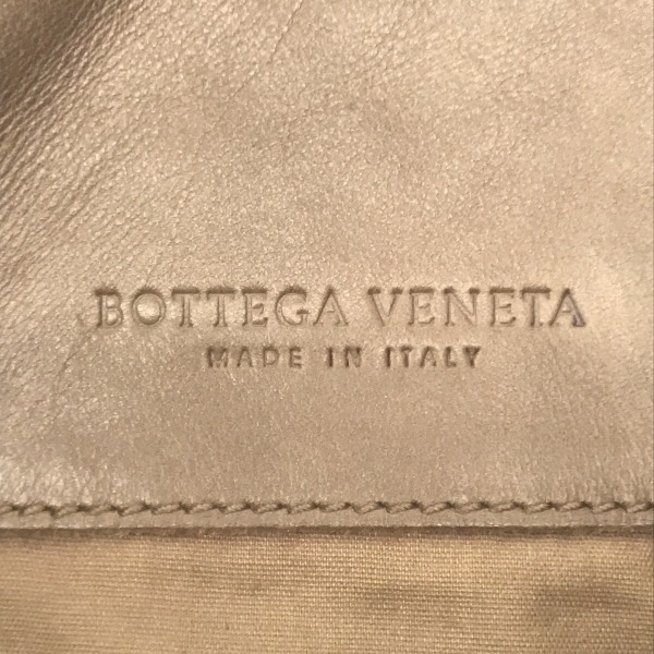ボッテガヴェネタ BOTTEGA VENETA ショルダーバッグ 161623 イントレチャート レザー グレーベージュ バッグ 
