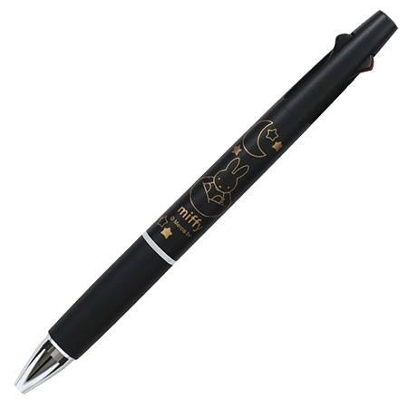 【即決】◆miffy（ミッフィー） ジェットストリーム2＆1◆ボールペン0.5mm［黒・赤］+シャープペン［0.5ｍｍ］// EB292BK（ブラック）_画像1