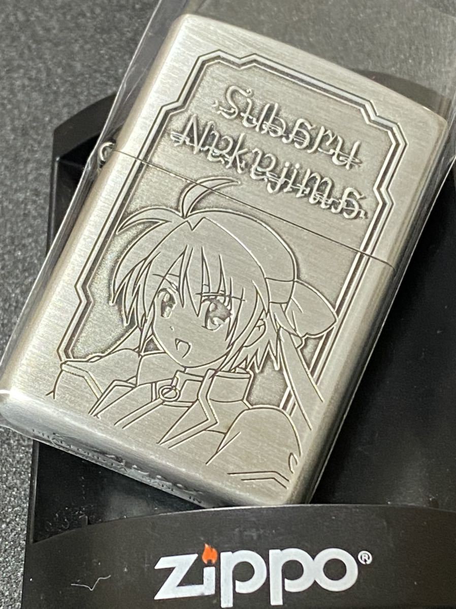 ZIPPO 魔法少女リリカルなのは 限定品 3面刻印 希少モデル 2008年製 スバル ナカジマ シリアルナンバー NO.0783