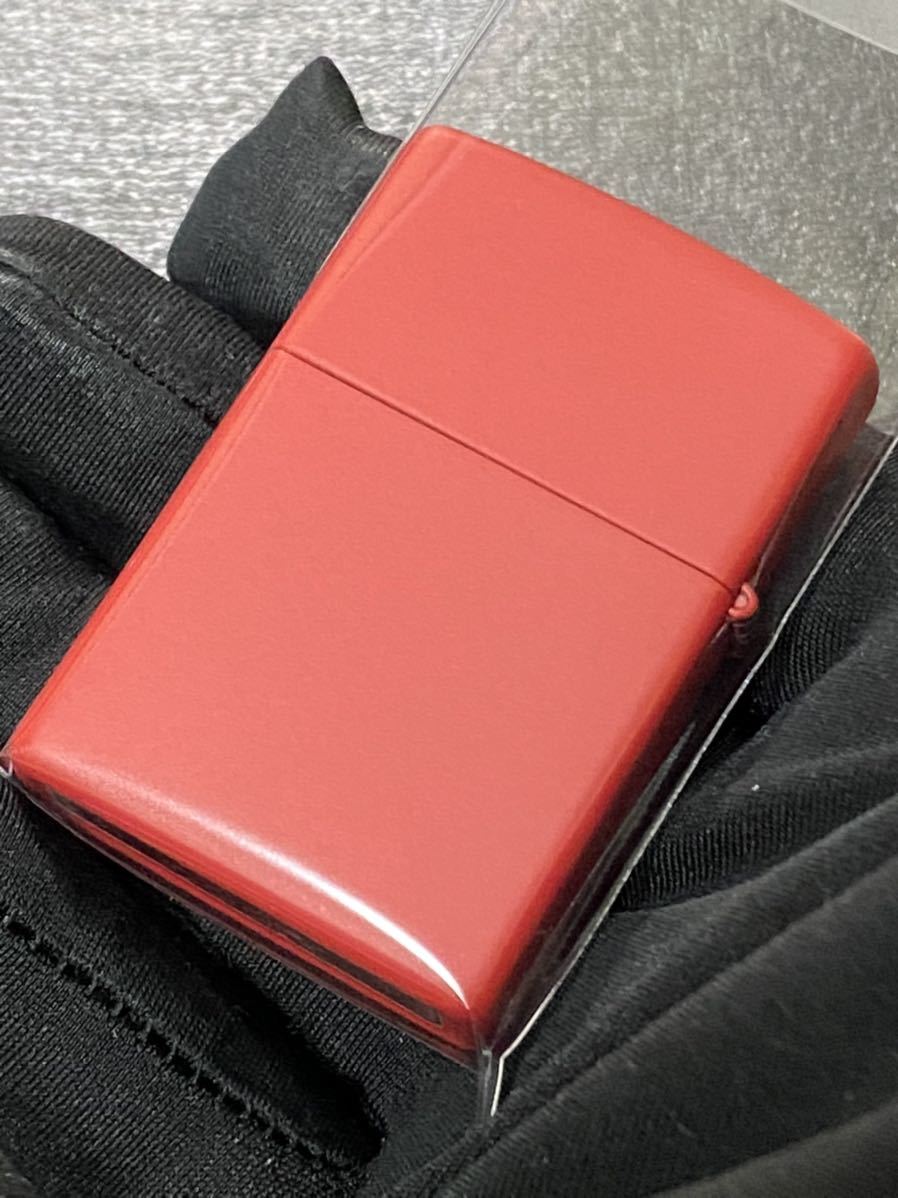 zippo カナダ メープル 前面加工 レッド 希少モデル 2014年製 シルバー