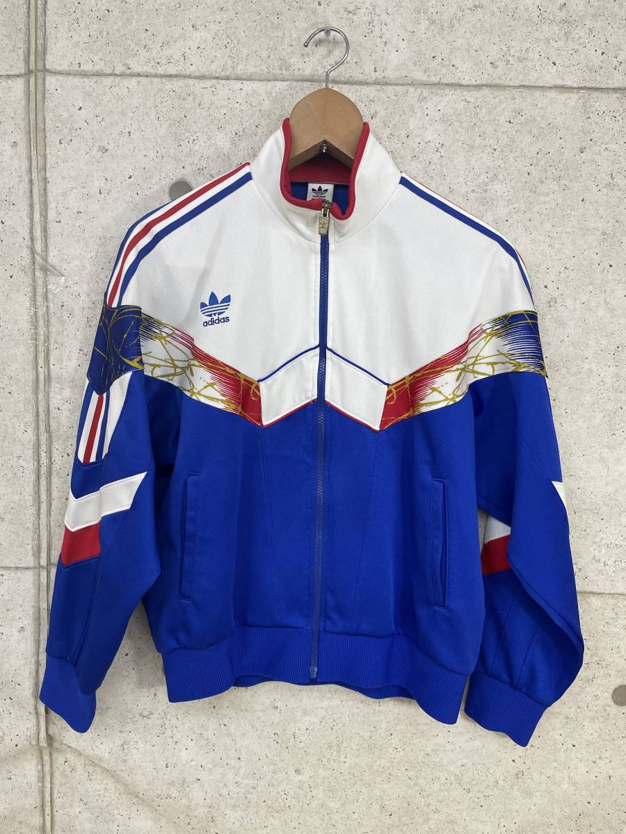 ヤフオク! - adidas アディダス デサント製 ビンテージ ジャ...