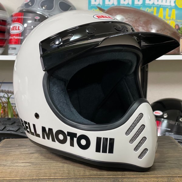 ☆BELL Moto-3 ベル モト3 オフロードヘルメット ホワイト/XL | www