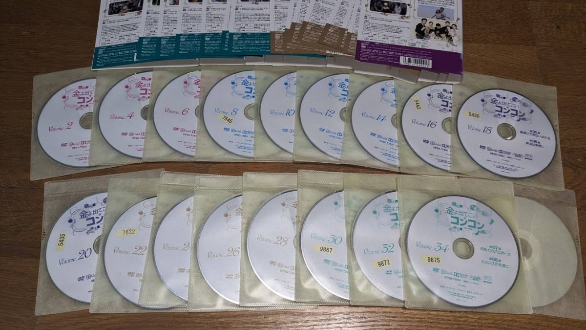 Yahoo!オークション - 金よ出てこいコンコン【全35巻】レンタル DVD 韓