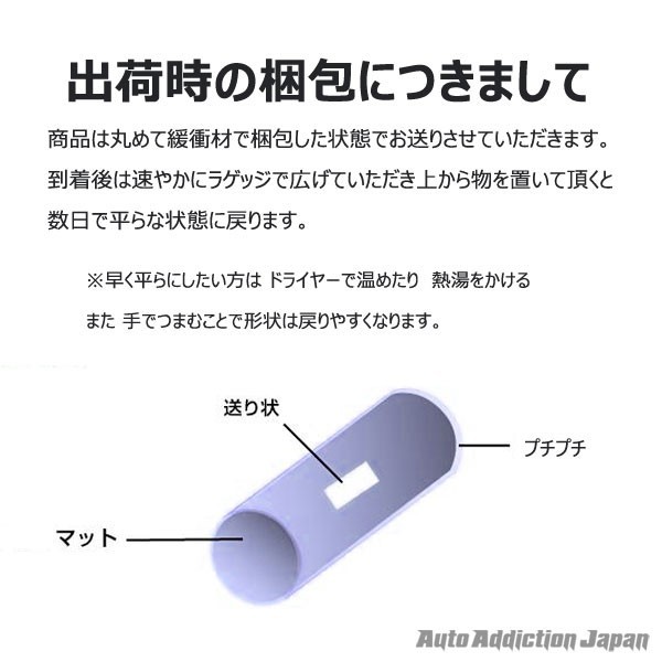 【在庫有・即納可】ジムニー 3D ラゲッジ マット JB64W 2名乗車時使用 カーマット トランク トレイ アウトドア 防水 車 新品_画像7