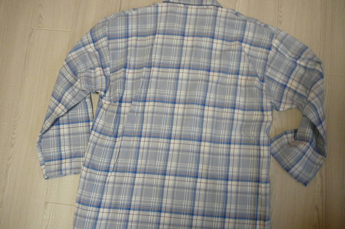 ●メンズシャツパジャマ（LP)長袖+長ズボン　身長155-165ｃｍの方に