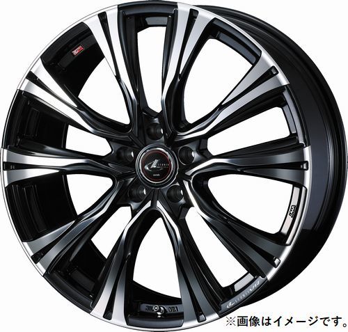 個人宅発送可能 ウエッズ Weds 15X6.0J +45 5穴 PCD100 PBMC ホイール 1本 LEONIS VR レオニス・ブイアール (41218)_画像1