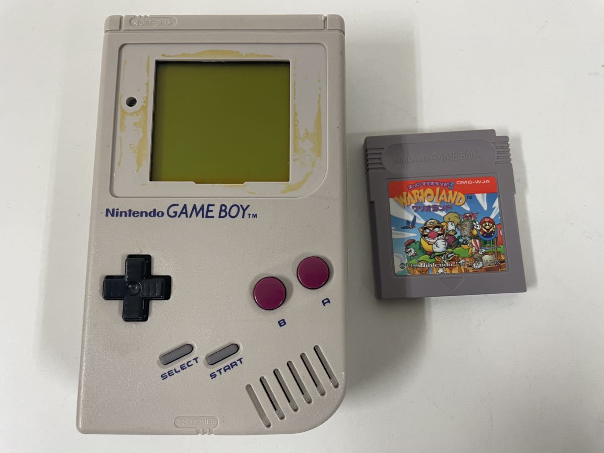 Nintendo 任天堂 初代ゲームボーイ 1989 DMG-01 テレビゲーム