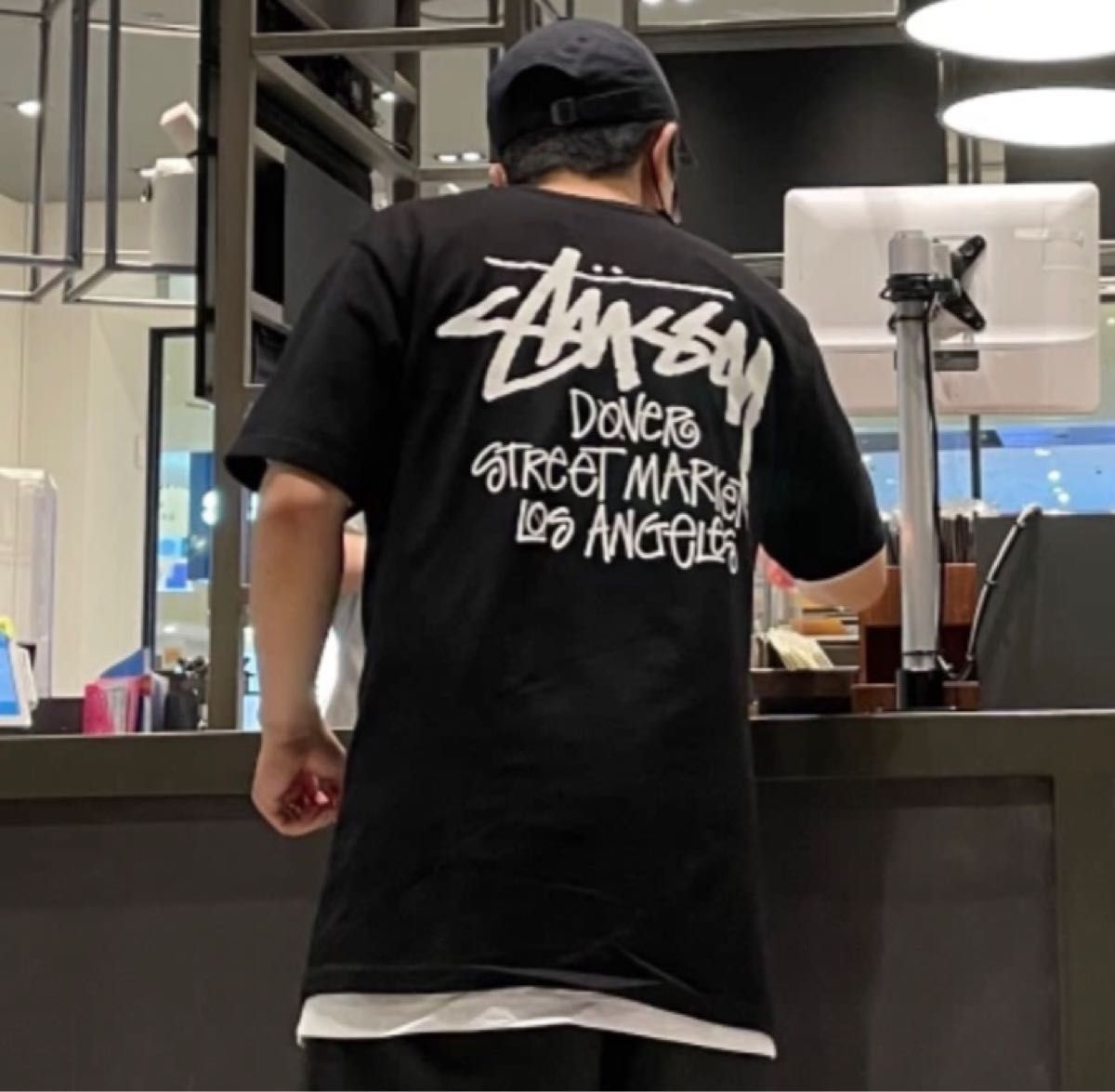 ステューシー STUSSY x ドーバーストリートマーケット コラボ T Stussy x Dover Street Market LA Tee|Yahoo!フリマ(旧PayPay