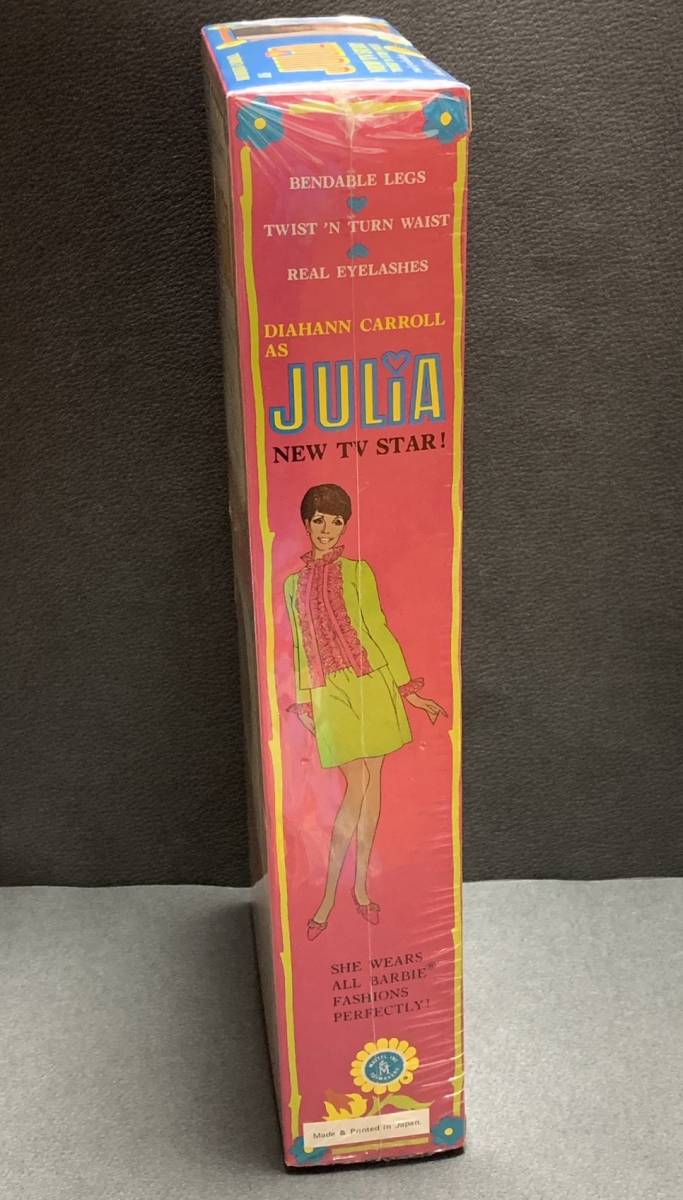 当時物 古い ビンテージ 新品未開封 1968 ジュリア バービー ナース ダイアン キャロル Julia Barbie マテル 着せ替え人形 リカちゃん_画像3