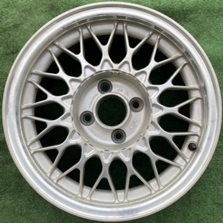 パネル 230310-06 アルミホイール BBS ISUZU Piazza純正 2本