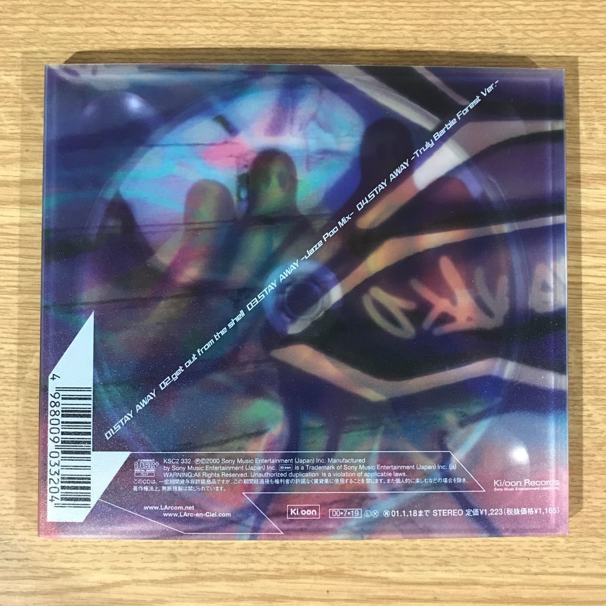 F1100)中古CD100円L'Arc-en-Ciel STAY AWAY｜代購幫