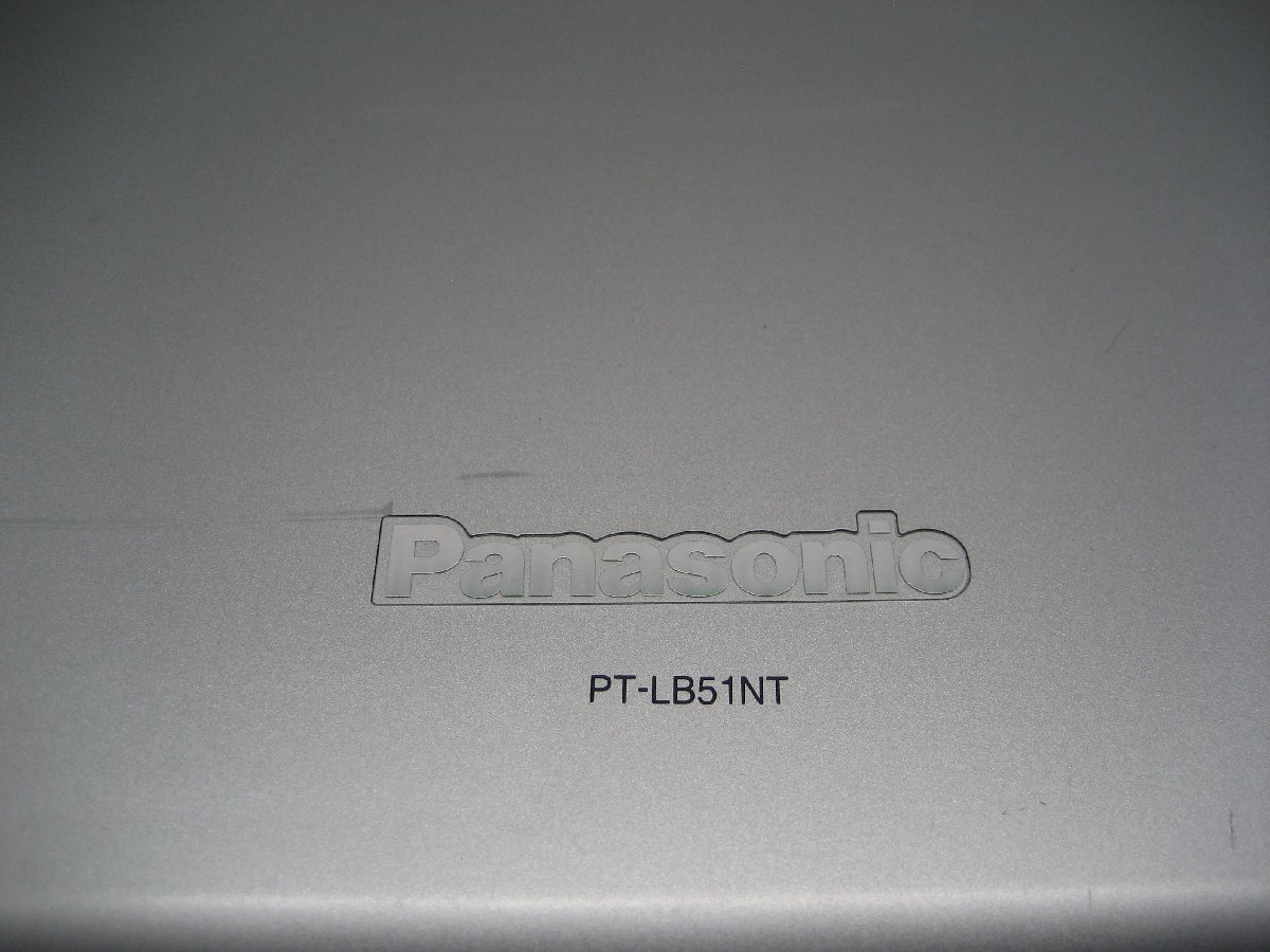 Panasonic◎PT-LB51NT◎液晶プロジェクター◎点灯時間 357h◎2000lm◎D-subケーブル・ケース・リモコン付き K1892_画像6