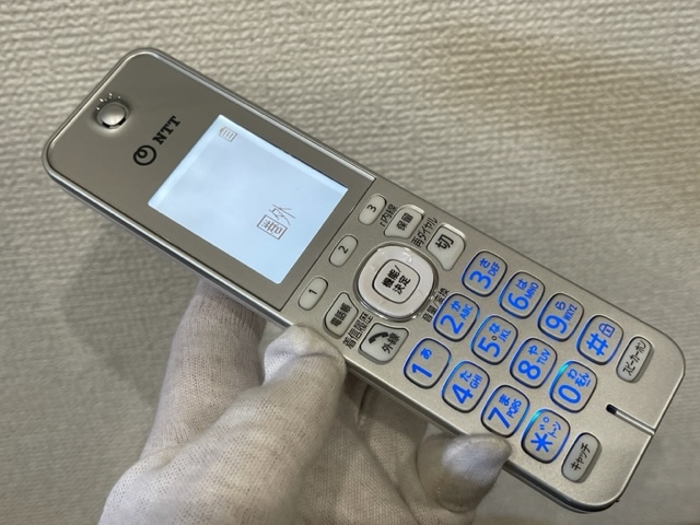 NTTデジタルコードレスフォン DCP-5800P 大きく明るいディスプレイ 安心機能充実 本体+子機セット USED品の画像6