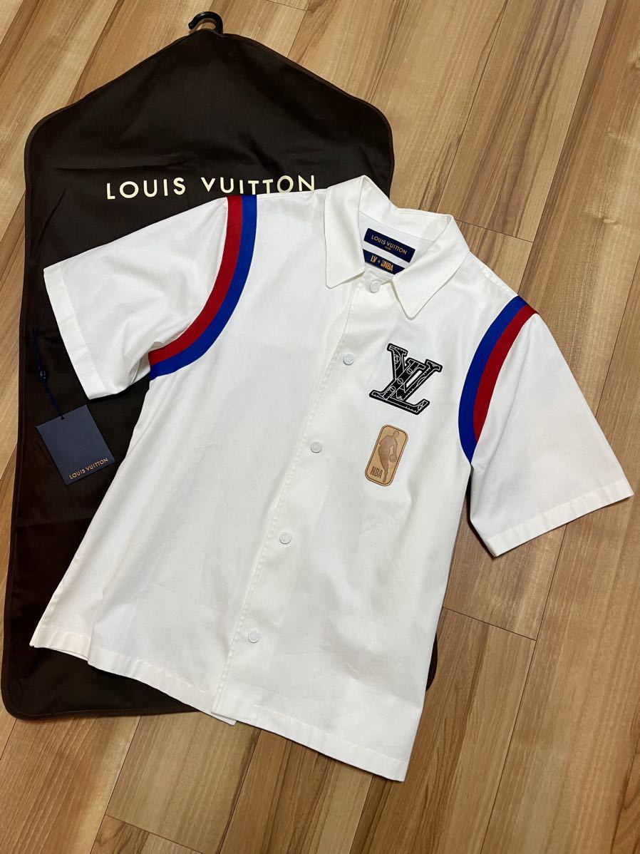そのような】 LOUIS VUITTON ルイヴィトン S ウォームアップシャツ NBA
