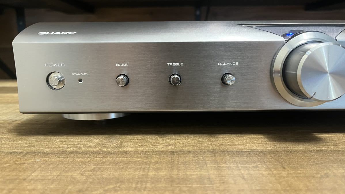 リモコンは】 SHARP シャープ 1ビットアンプ SM-SX10 プリメインアンプ