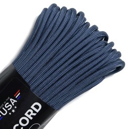 ATWOOD ROPE 550パラコード タイプ3 ネイビーブルー [ 30m ] アトウッドロープ Navy Blue 濃紺_画像2