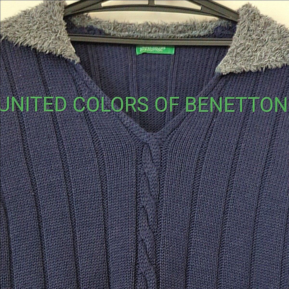 UNITED COLORS OF BENETTON ニット ワンピース レディース made in Italy｜PayPayフリマ