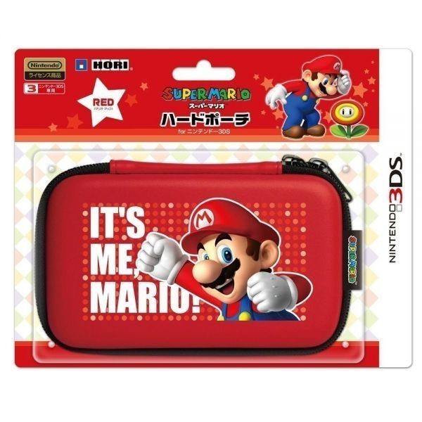  super Mario hard pouch for Nintendo 3DS red ( Mario * up ) nintendo license commodity rare rare thing new goods unused goods 