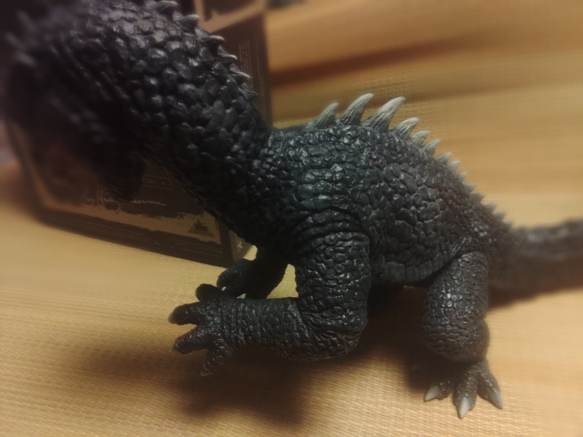 塗装済み完成品【リドサウルス　原子怪獣現わる】ソフビ　スターエーストイズ　レイ・ハリーハウゼン　元箱あり　正規品_画像9