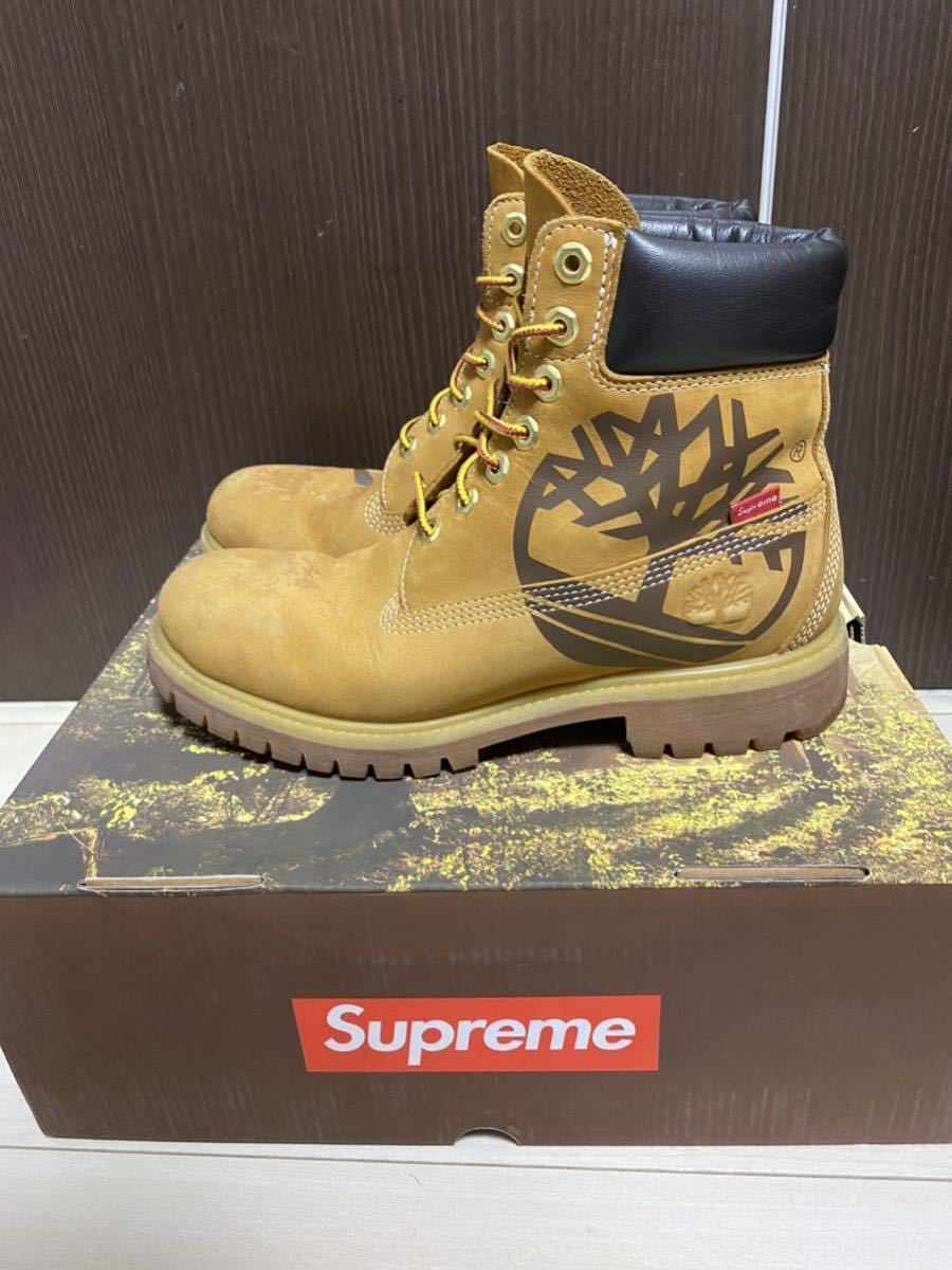 美品 Timberland】25cm Supreme® × ティンバーランド smcint.com