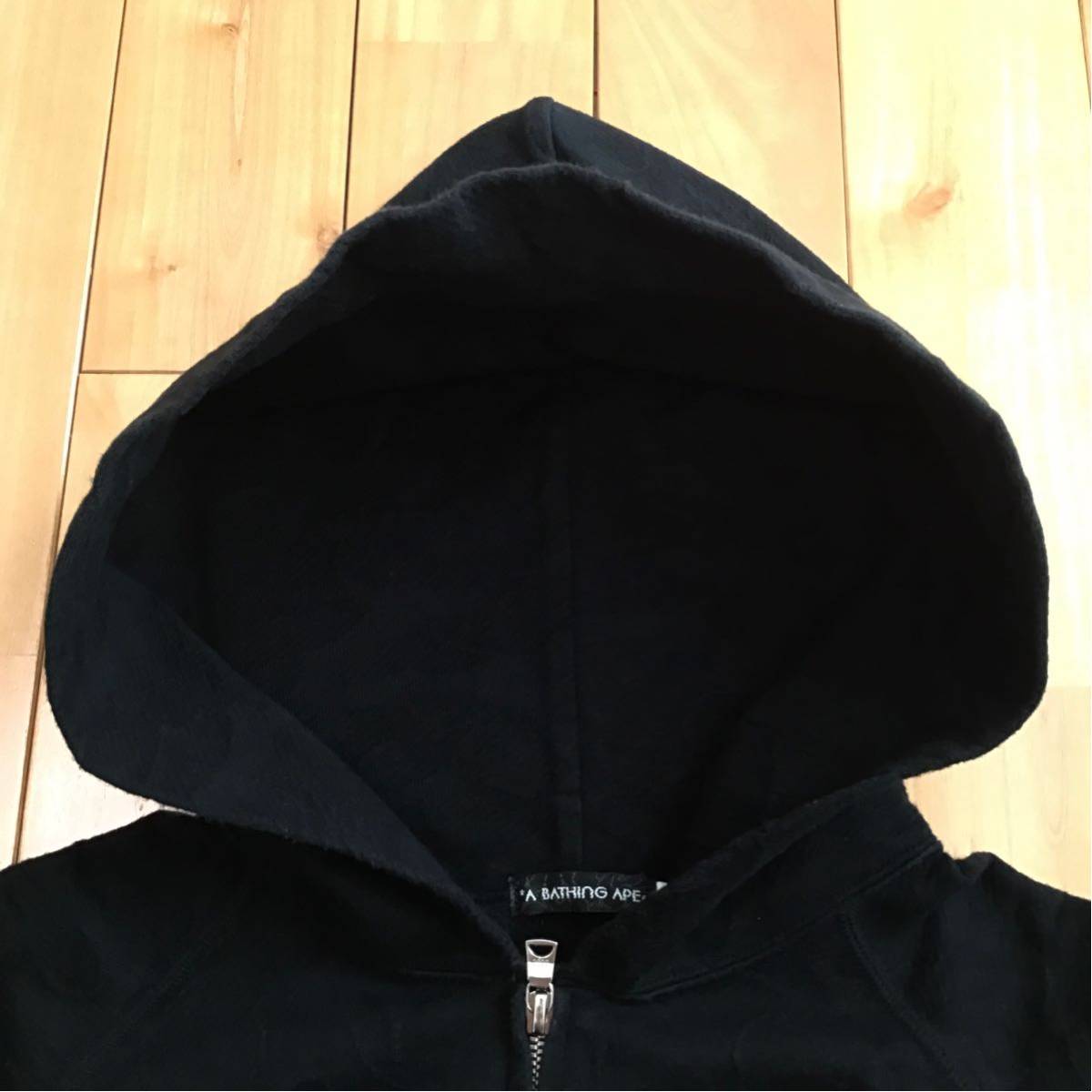 ★青山限定★ ジャガードカモ ジップ パーカー Lサイズ a bathing ape BAPE zip hoodie エイプ ベイプ アベイシングエイプ 迷彩 NIGO w1_画像4