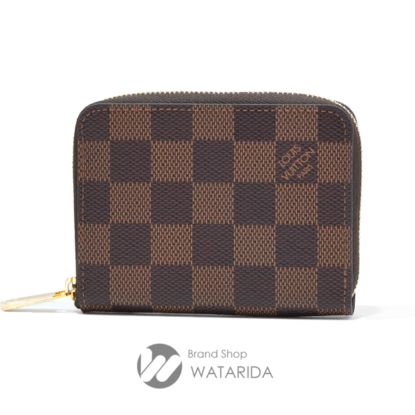 ルイヴィトン Louis Vuitton コインケース ジッピー コインパース N63070 ダミエ 箱・保存袋付 未使用品 送料無料