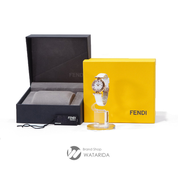  Fendi FENDI наручные часы mo-da006-2700L Qz ракушка циферблат 8P diamond коробка * с биркой бесплатная доставка 