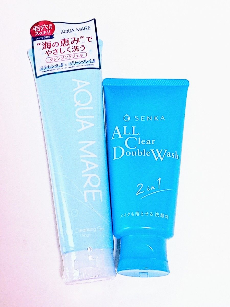 AQUA MARE アクアマーレ クレンジングジェル SENKA 専科 オールクリアダブルウォッシュ 