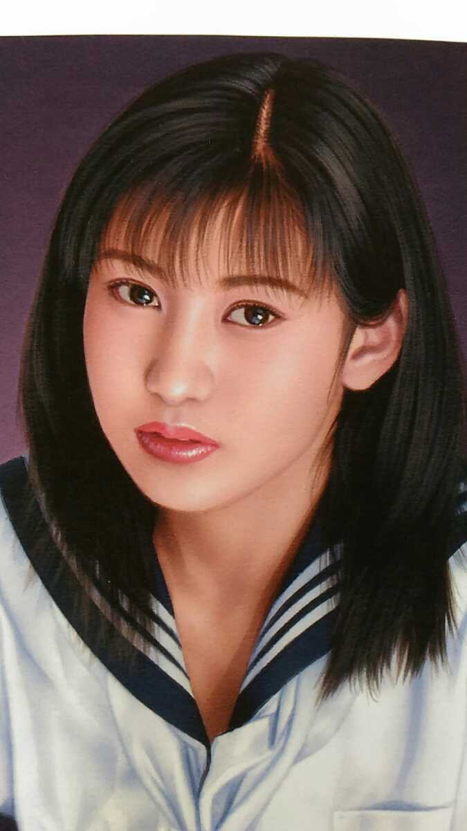 値下げ レア品 吉田昭夫 美人版画 羞じらい プリント セーラー服 羞