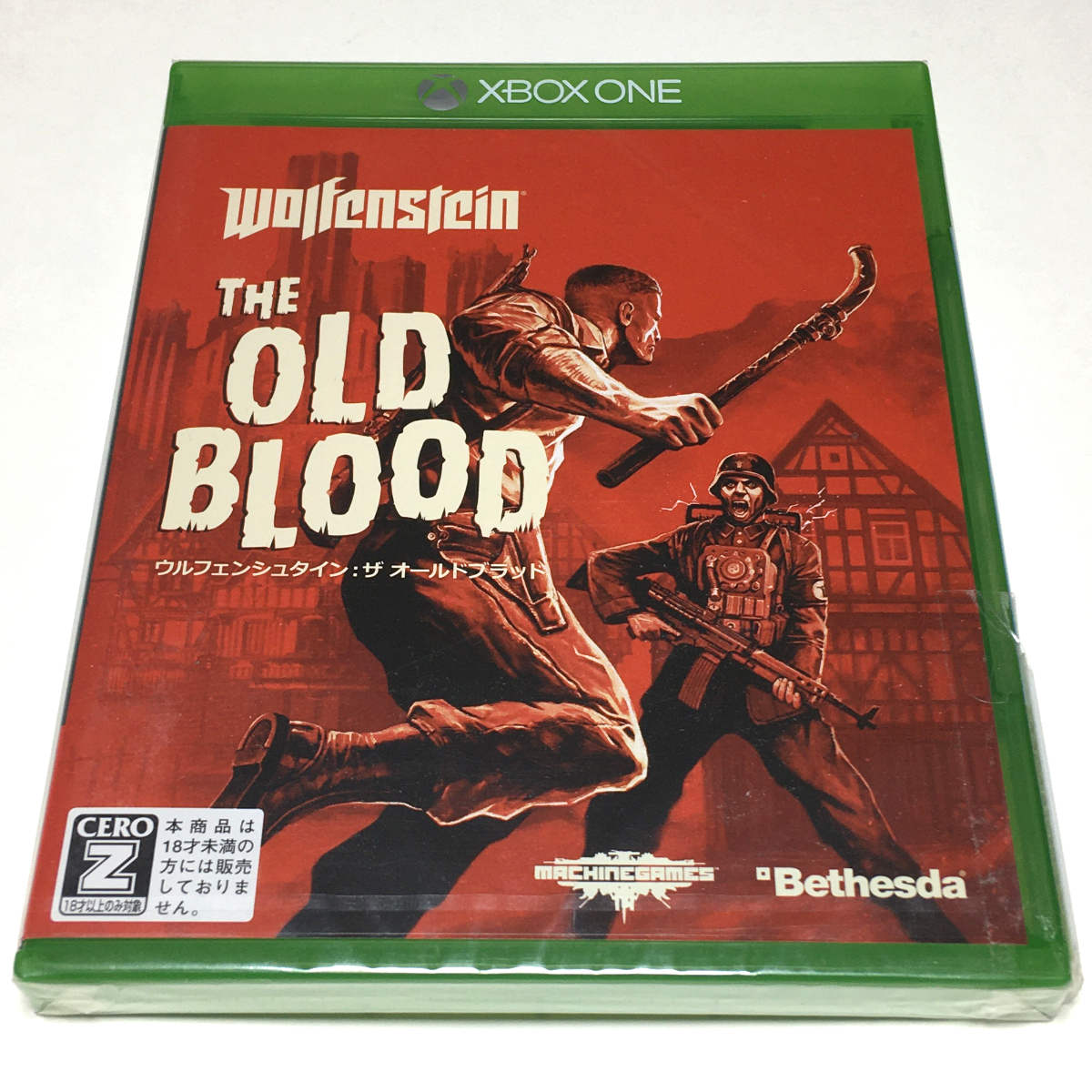 ■【新品未開封】ウルフェンシュタイン：ザ オールドブラッド　Xbox One　WOLFENSTEIN: THE OLD BLOOD　ウルフェン ザオールドブラッド ■B