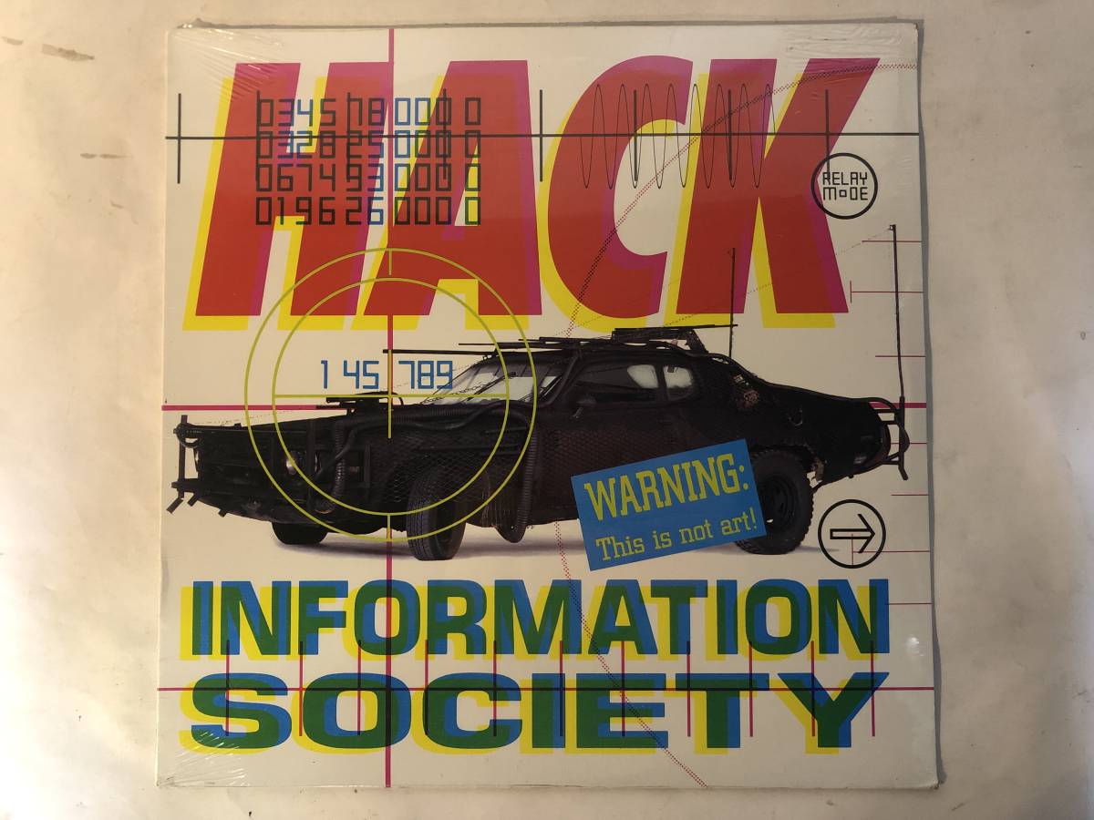 30310S 新品未開封 US盤 12inch LP★INFORMATION SOCIETY/HACK★TBLP 26258の画像1