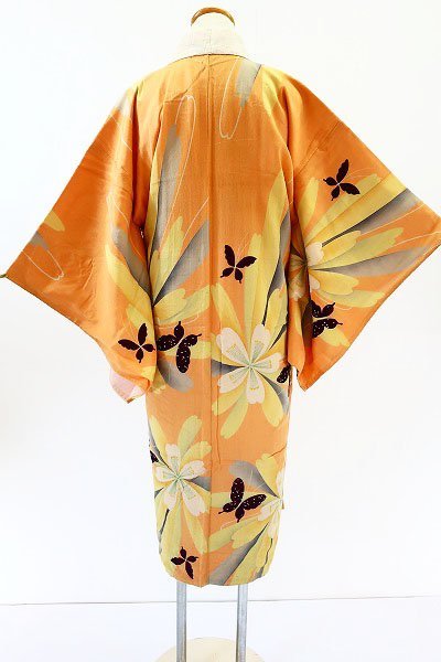 【着物フィ】アンティーク　長襦袢　可愛い　大正ロマン レトロ　kimono　仕立上がり　正絹　日本　13035_画像5