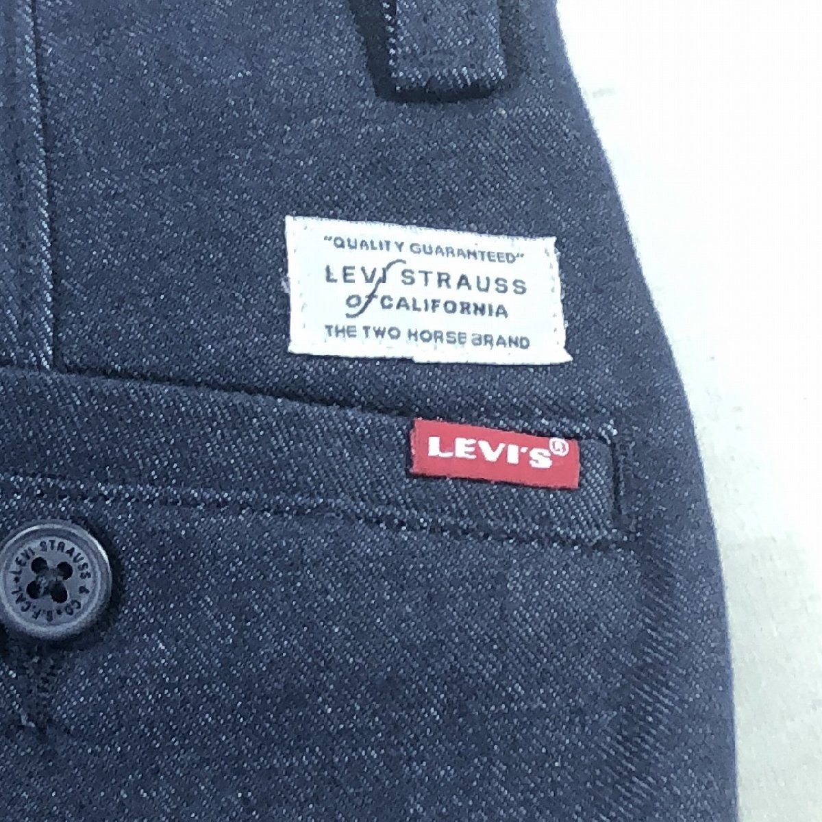 ■LEVI'S リーバイス《美品》XX CHINO チノパンツ W28 インディゴ_画像6