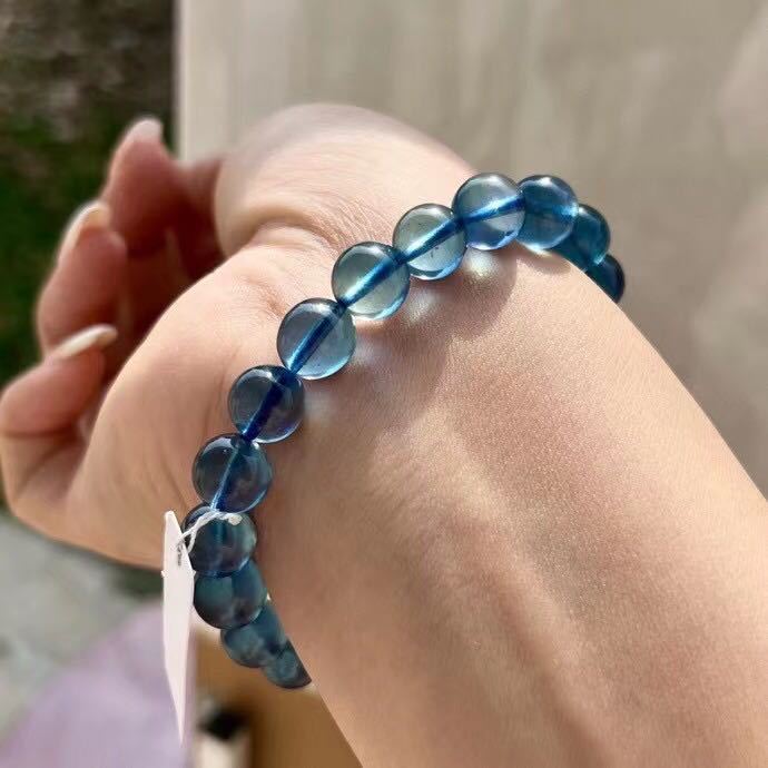 天然】アクアマリン ブレスレット 9.6mm | www.bauen.com.ar