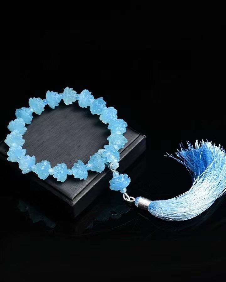 天然】アクアマリン ブレスレット 18*18*11mm | maksgroup.co.in