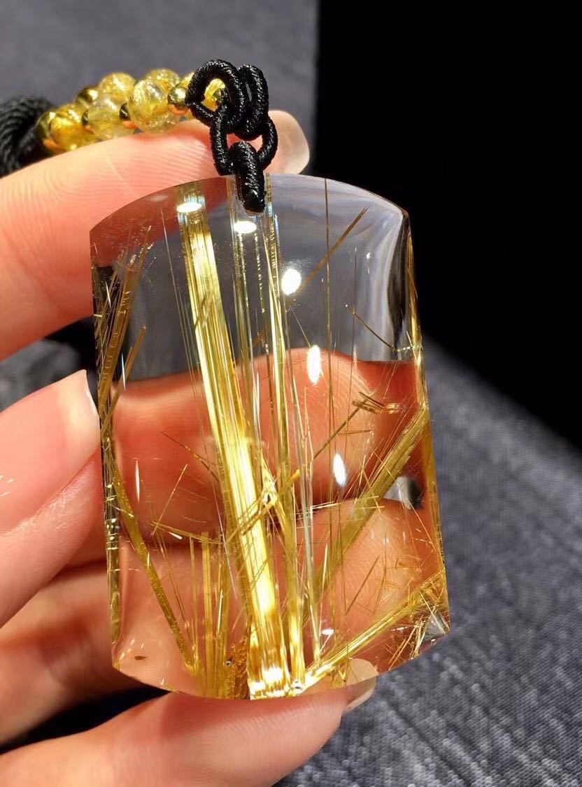 天然】タイチンルチルクオーツ ネックレス 25g | maksgroup.co.in