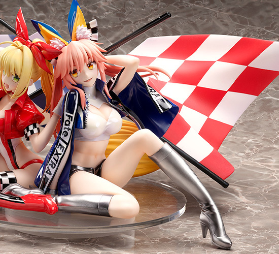 【即決】新品未開封 送料無料 プラスワン ストロンガー 1/7 Fate【ネロ＆玉藻の前 TYPE-MOON Racing ver.】東京フィギュア レースクイーン _参考画像です。