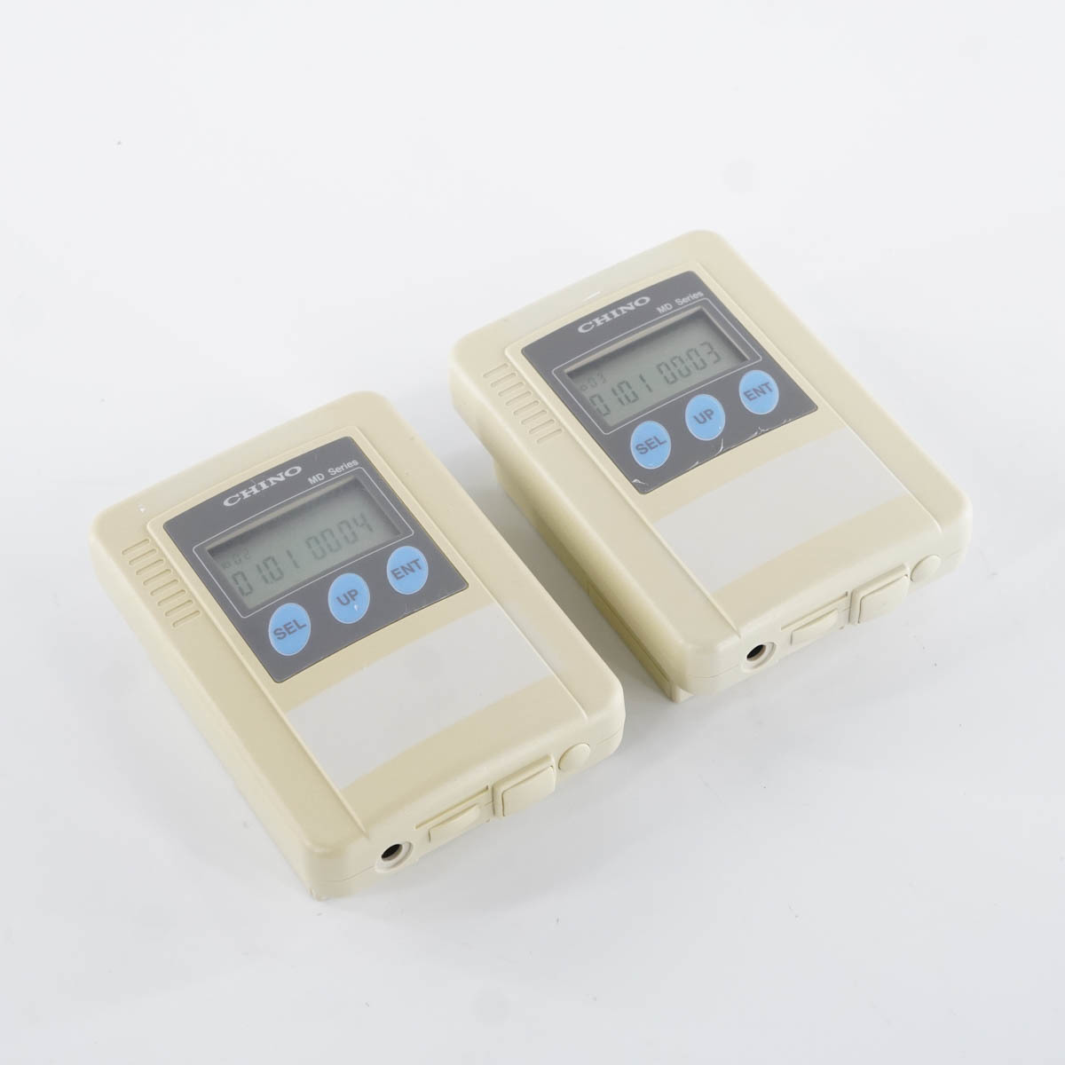 [DW] 2台セット MD-C01 CHINO チノー 無線温度・湿度ロガー 中継器[04689-0010]