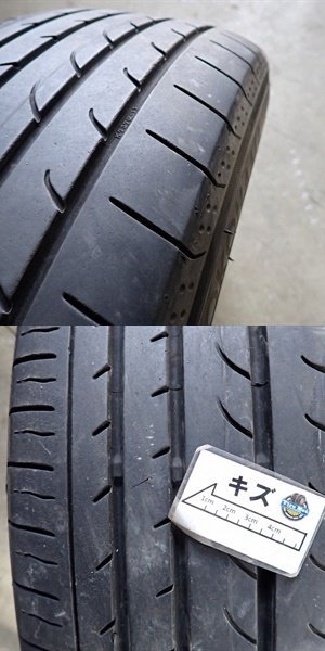 QR5545【送料無料215/65R16】ホンダ純正 Modulo エリシオン クロスロード ヨコハマ 中古夏タイヤSET ■16×6.5J 114.3/5H ET50■の画像10